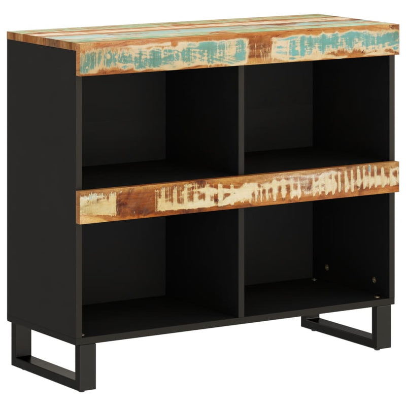 Bijzetkast 85x33x75 cm massief gerecycled hout MeubelReus