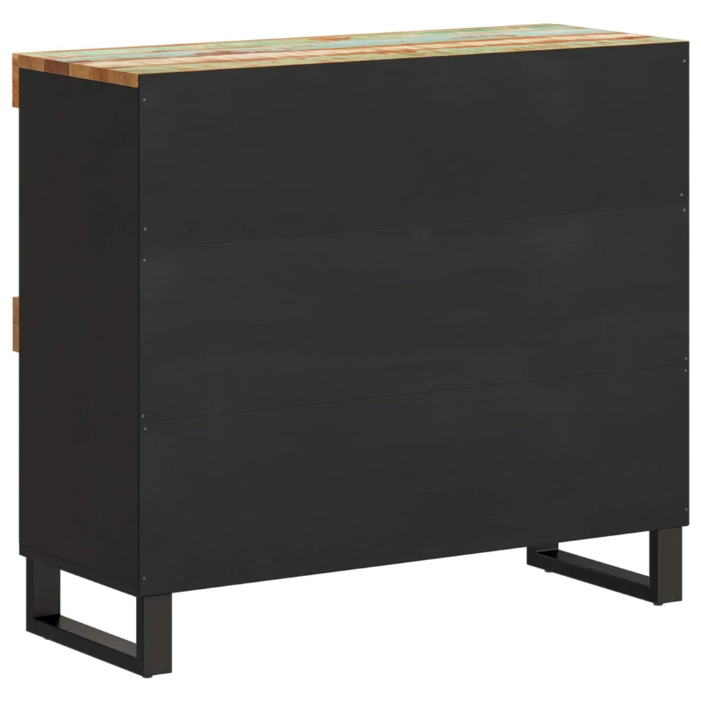 Bijzetkast 85x33x75 cm massief gerecycled hout MeubelReus