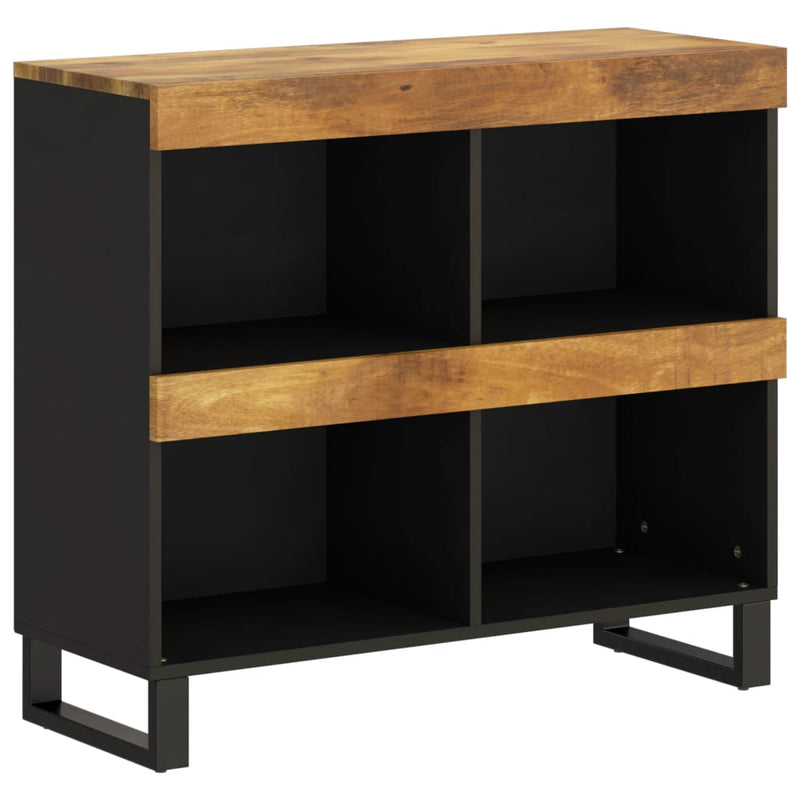 Bijzetkast 85x33x75 cm massief mangohout MeubelReus