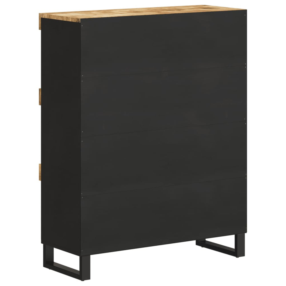 Bijzetkast 85x33x107 cm massief mangohout MeubelReus