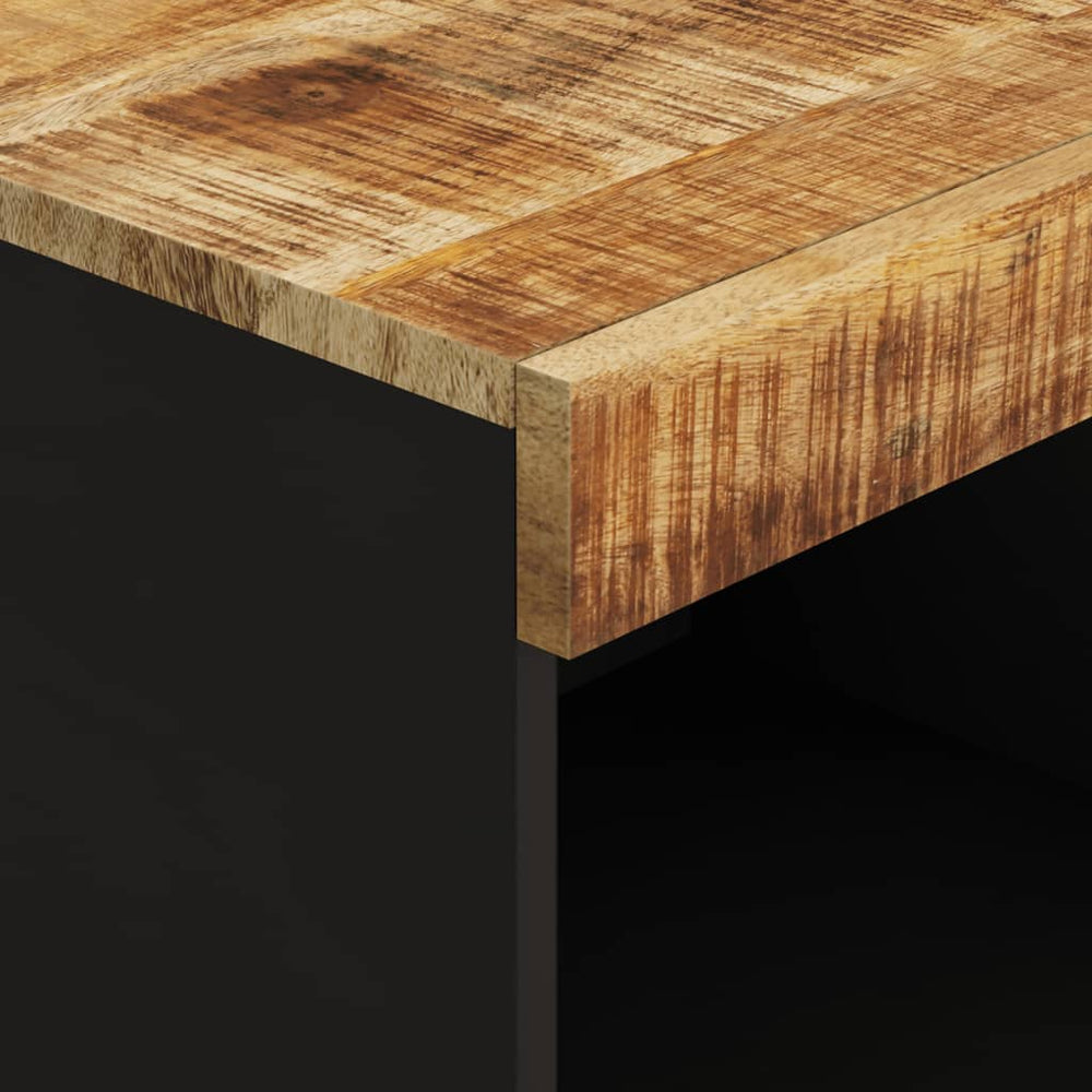 Bijzetkast 85x33x107 cm massief mangohout MeubelReus