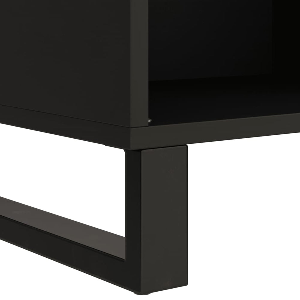 Bijzetkast 85x33x107 cm massief mangohout MeubelReus