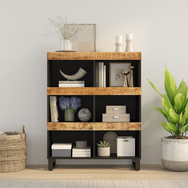 Bijzetkast 85x33x107 cm massief mangohout MeubelReus