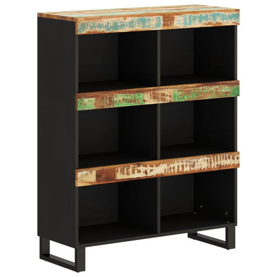 Bijzetkast 85x33x107 cm massief gerecycled hout MeubelReus