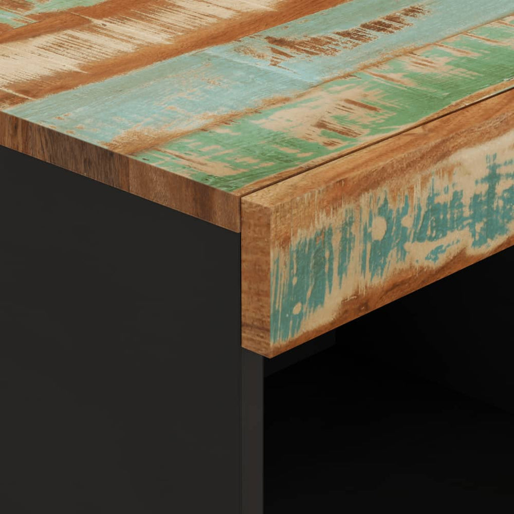 Bijzetkast 85x33x107 cm massief gerecycled hout MeubelReus