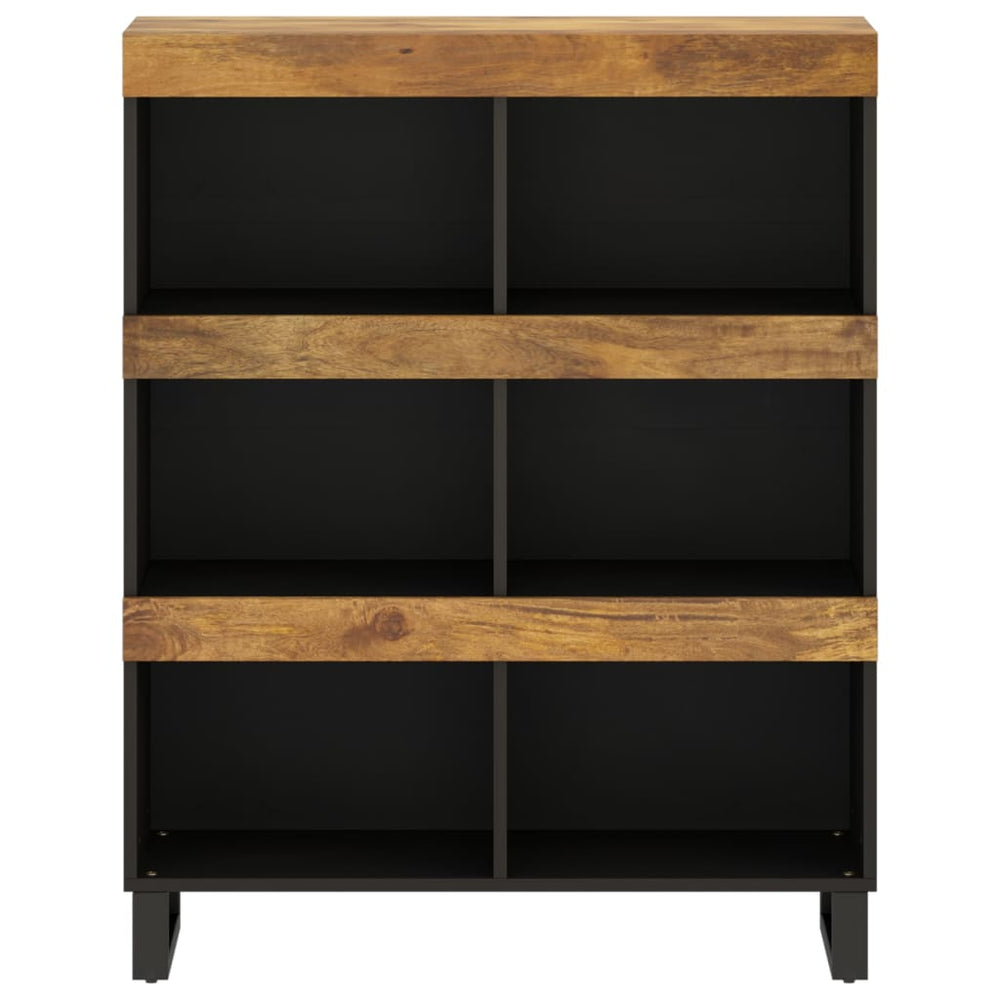 Bijzetkast 85x33x107 cm massief mangohout MeubelReus