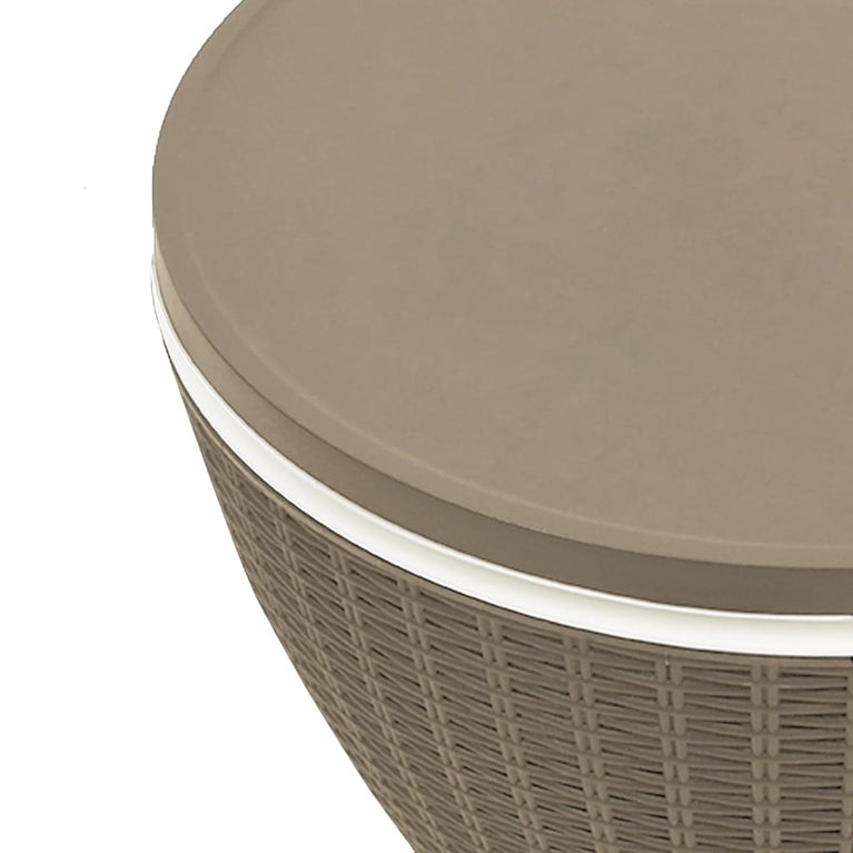 IJskoeltafel 3-in-1 polypropeen lichtbruin MeubelReus