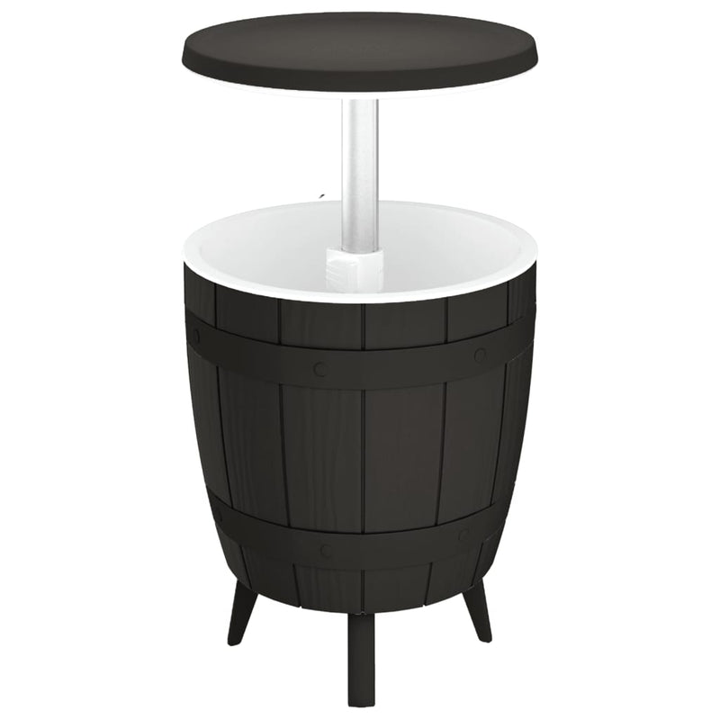 IJskoeltafel 3-in-1 polypropeen zwart