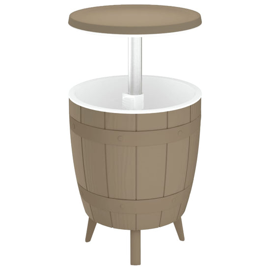 IJskoeltafel 3-in-1 polypropeen lichtbruin MeubelReus