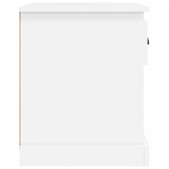 Nachtkastjes 2 st 39x39x47,5 cm bewerkt hout wit MeubelReus