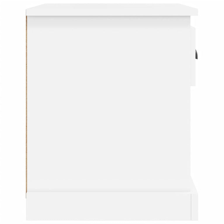 Nachtkastjes 2 st 39x39x47,5 cm bewerkt hout wit MeubelReus