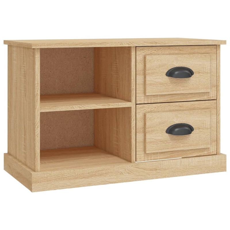 Tv-meubel 73x35,5x47,5 cm bewerkt hout sonoma eikenkleurig MeubelReus