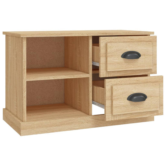 Tv-meubel 73x35,5x47,5 cm bewerkt hout sonoma eikenkleurig MeubelReus
