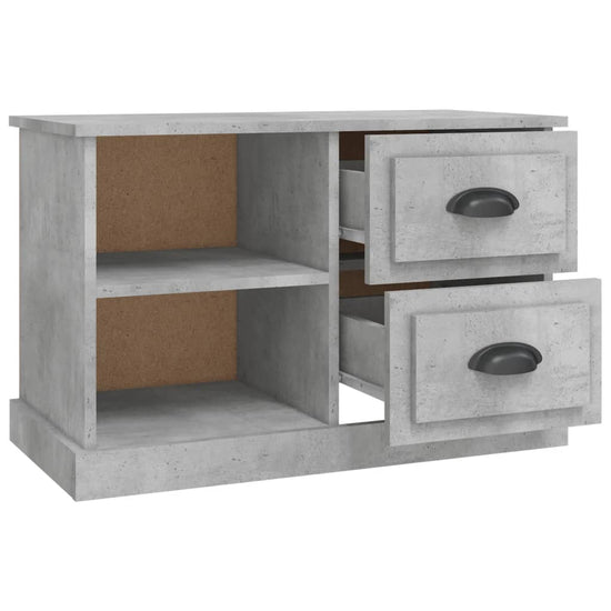 Tv-meubel 73x35,5x47,5 cm bewerkt hout betongrijs MeubelReus