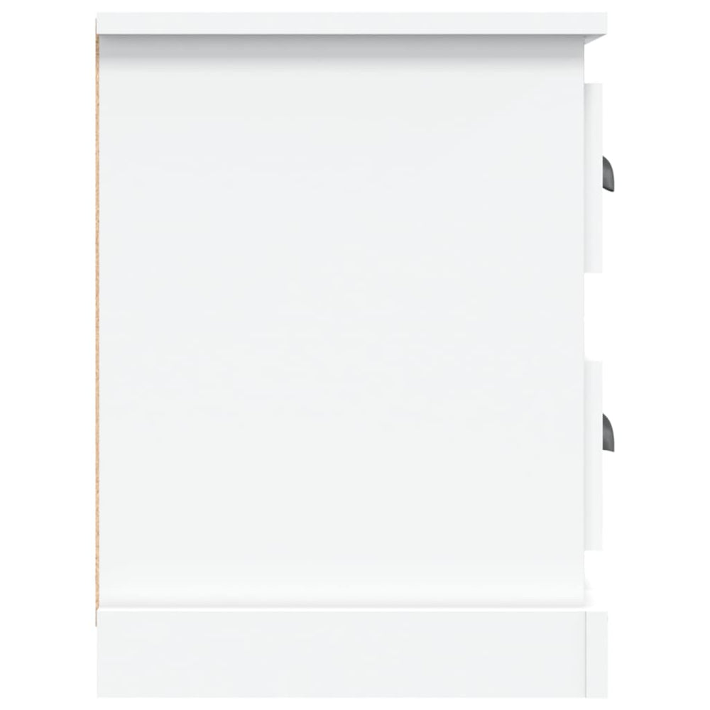 Tv-meubel 102x35,5x47,5 cm bewerkt hout wit MeubelReus