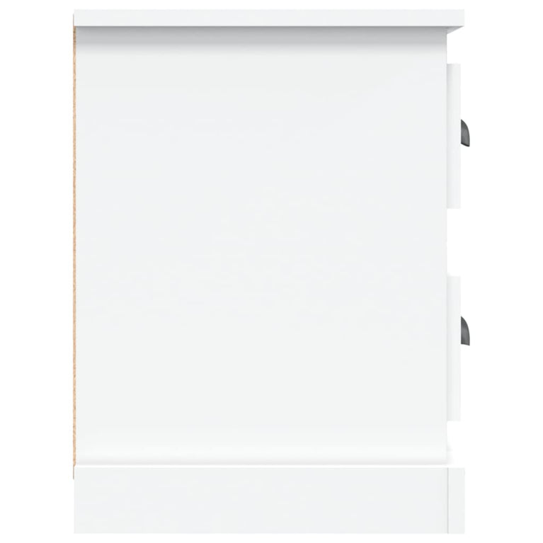 Tv-meubel 102x35,5x47,5 cm bewerkt hout wit MeubelReus