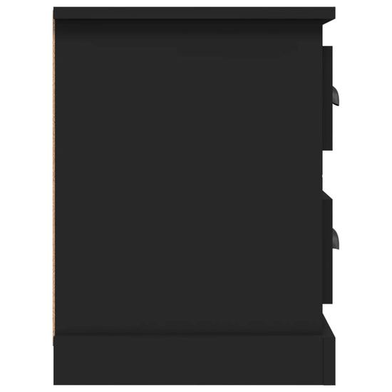 Tv-meubel 102x35,5x47,5 cm bewerkt hout zwart MeubelReus