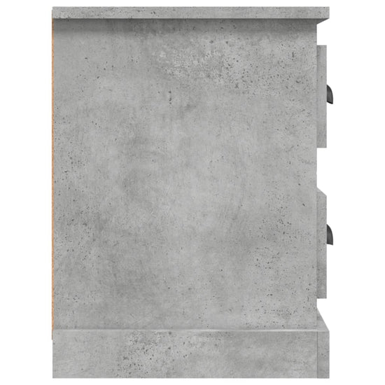 Tv-meubel 102x35,5x47,5 cm bewerkt hout betongrijs MeubelReus