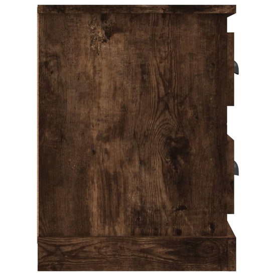 Tv-meubel 102x35,5x47,5 cm bewerkt hout gerookt eikenkleurig MeubelReus