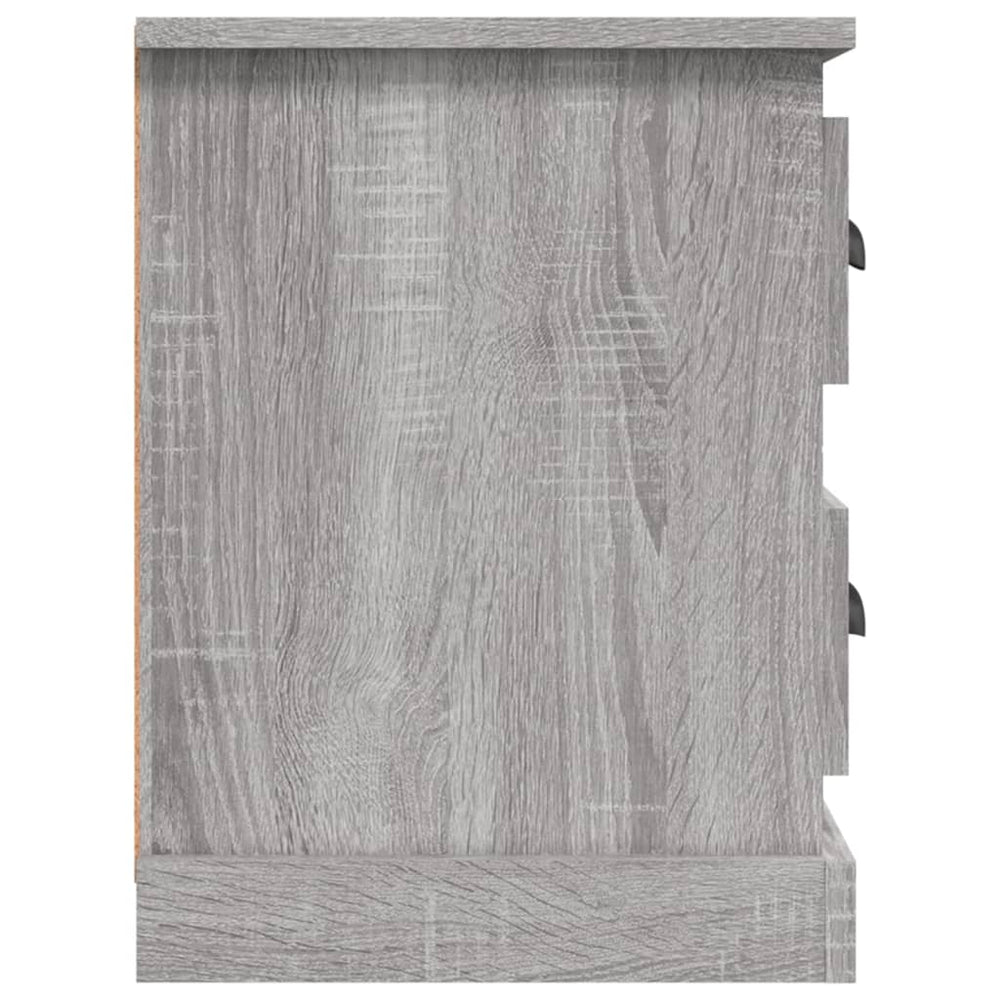 Tv-meubel 102x35,5x47,5 cm bewerkt hout grijs sonoma eikenkleur MeubelReus