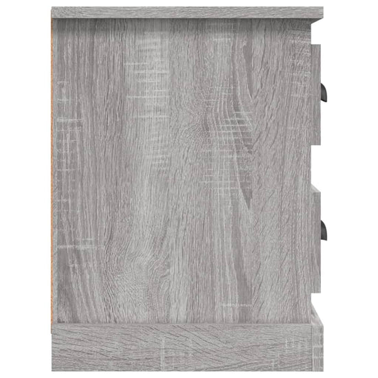 Tv-meubel 102x35,5x47,5 cm bewerkt hout grijs sonoma eikenkleur MeubelReus