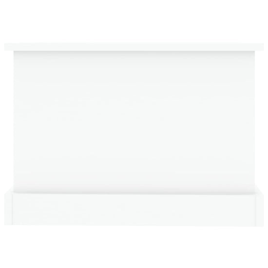 Salontafel 90x50x35 cm bewerkt hout wit MeubelReus