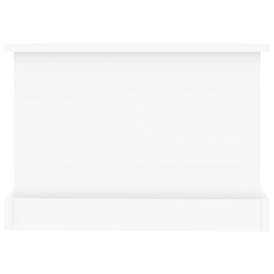 Salontafel 90x50x35 cm bewerkt hout hoogglans wit MeubelReus