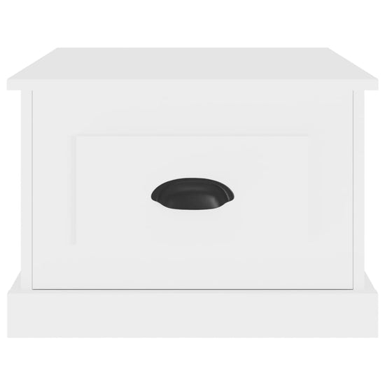 Salontafel 50x50x35 cm bewerkt hout wit MeubelReus