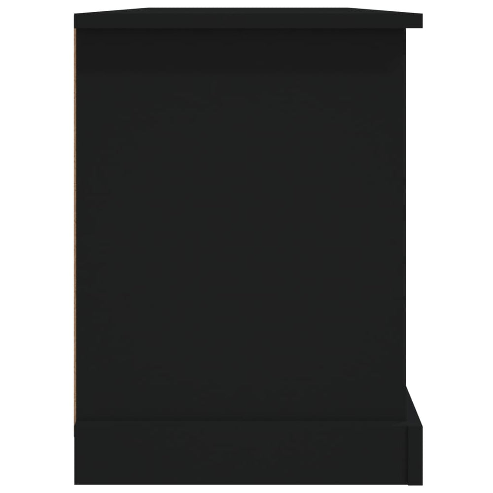 Tv-meubel 99,5x35,5x48 cm bewerkt hout zwart MeubelReus