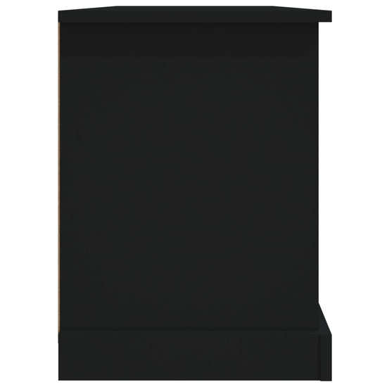 Tv-meubel 99,5x35,5x48 cm bewerkt hout zwart MeubelReus