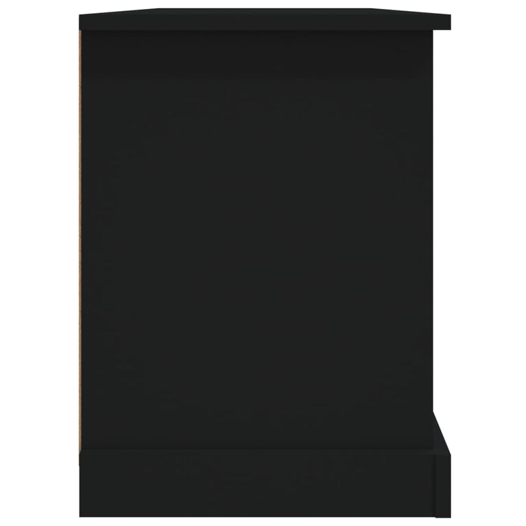 Tv-meubel 99,5x35,5x48 cm bewerkt hout zwart MeubelReus