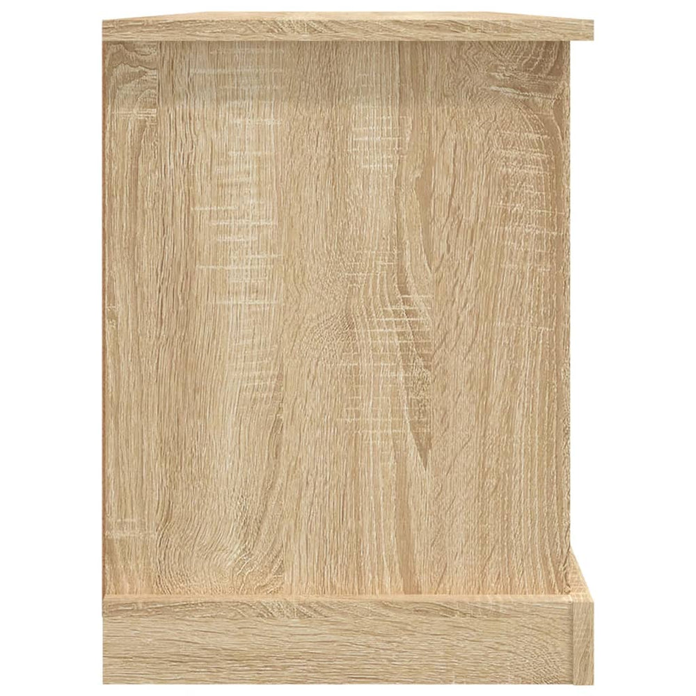 Tv-meubel 99,5x35,5x48 cm bewerkt hout sonoma eikenkleurig MeubelReus