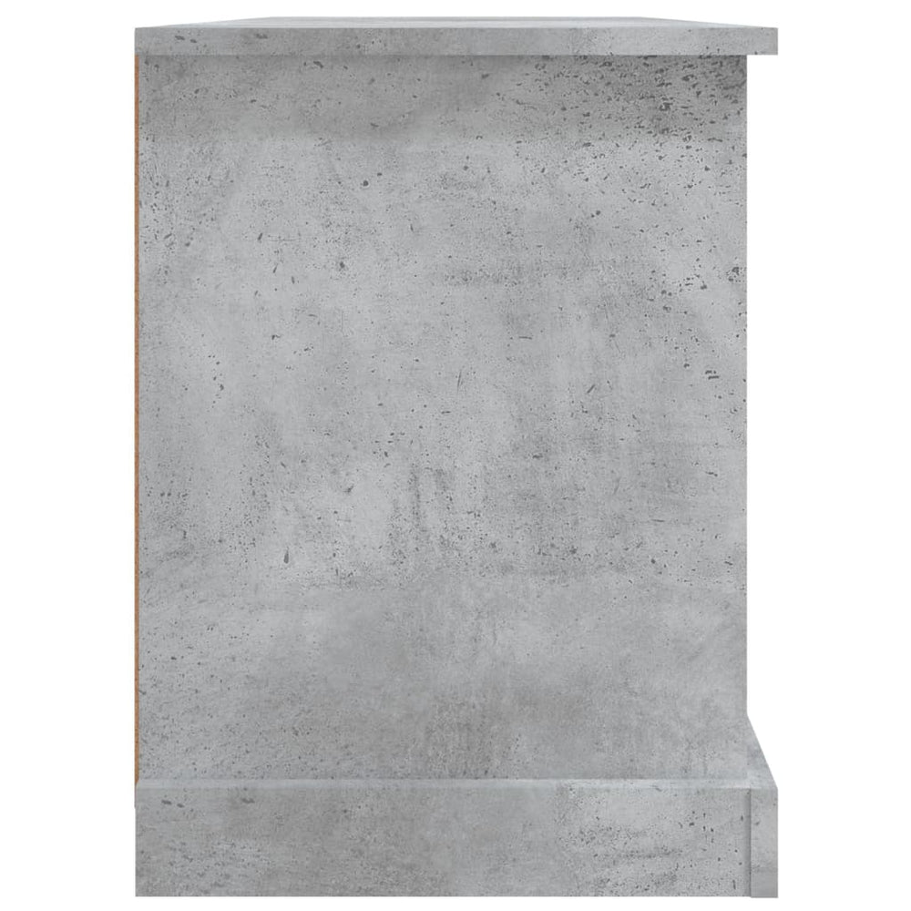 Tv-meubel 99,5x35,5x48 cm bewerkt hout betongrijs MeubelReus