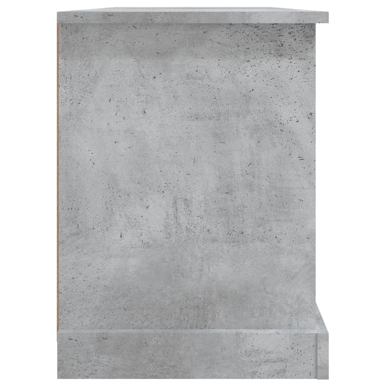 Tv-meubel 99,5x35,5x48 cm bewerkt hout betongrijs MeubelReus