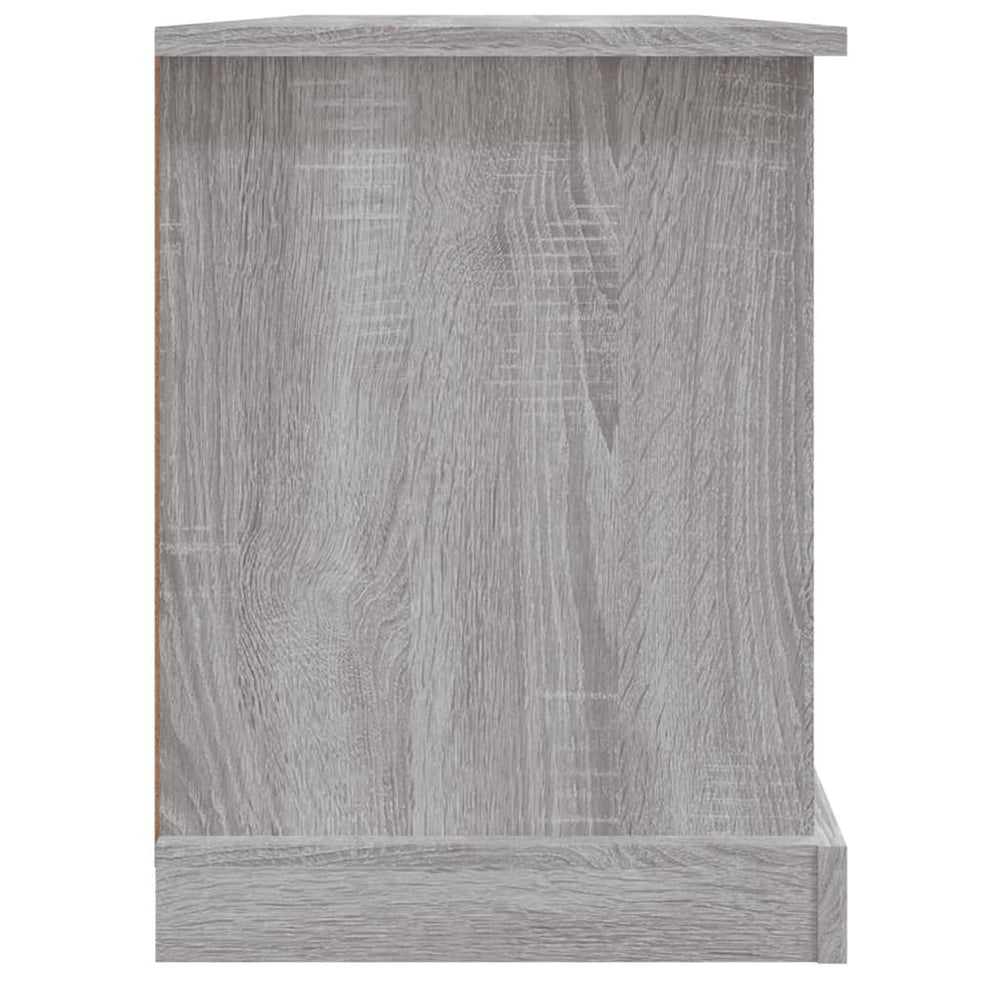 Tv-meubel 99,5x35,5x48 cm bewerkt hout grijs sonoma eikenkleur MeubelReus