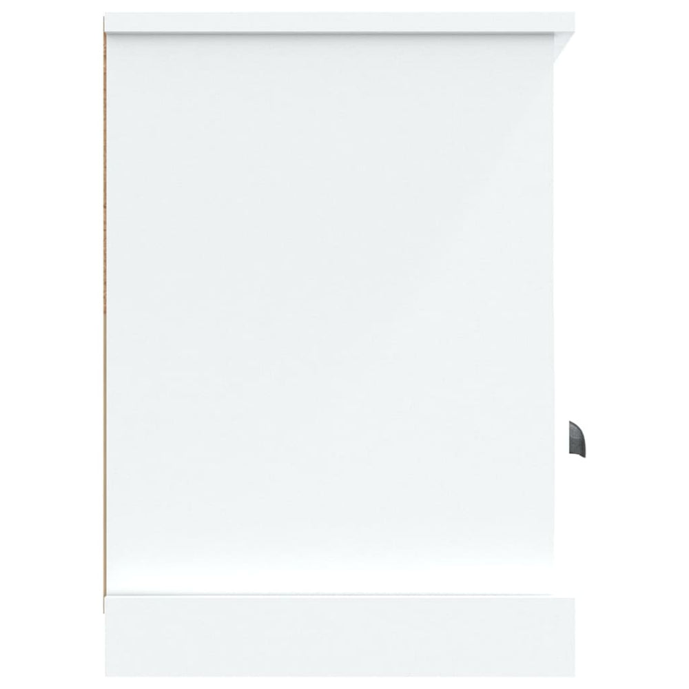 Tv-meubel 100x35x50 cm bewerkt hout wit MeubelReus