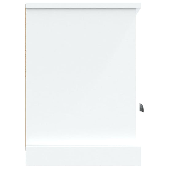 Tv-meubel 100x35x50 cm bewerkt hout wit MeubelReus