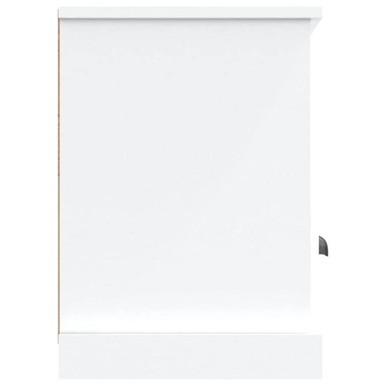Tv-meubel 100x35x50 cm bewerkt hout wit MeubelReus
