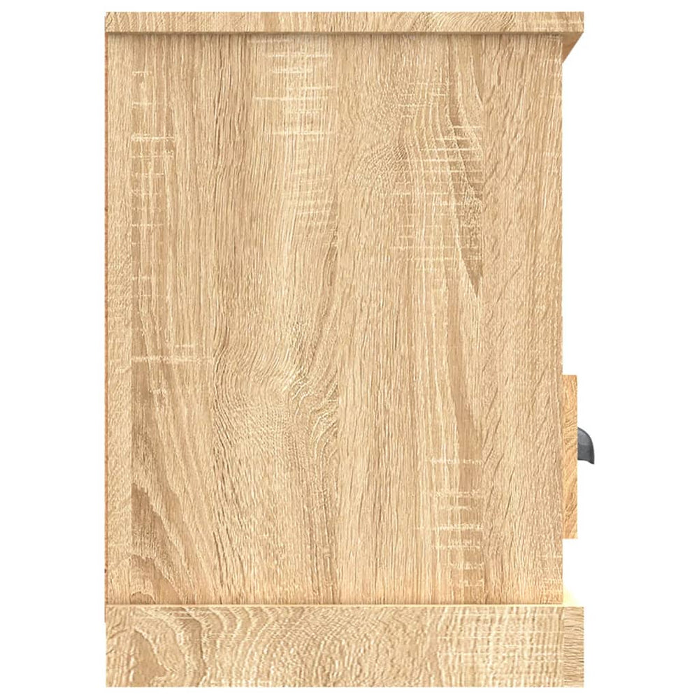 Tv-meubel 100x35x50 cm bewerkt hout sonoma eikenkleurig MeubelReus