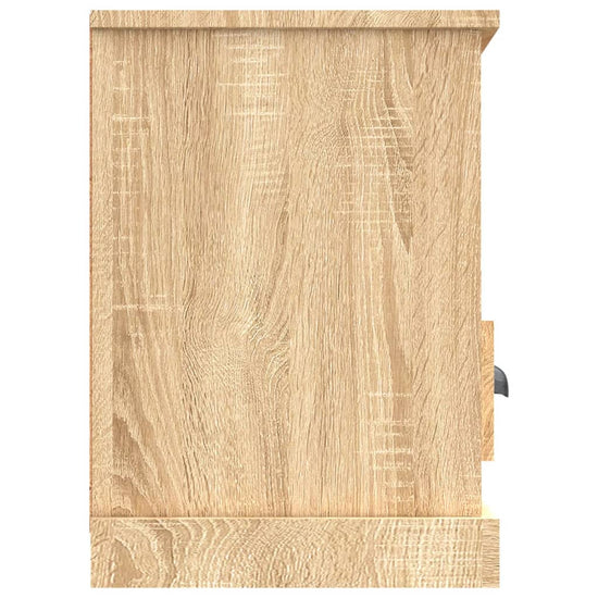 Tv-meubel 100x35x50 cm bewerkt hout sonoma eikenkleurig MeubelReus
