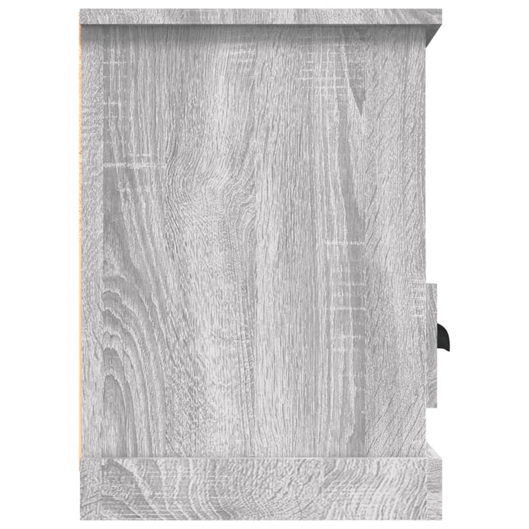 Tv-meubel 100x35x50 cm bewerkt hout grijs sonoma eikenkleurig MeubelReus