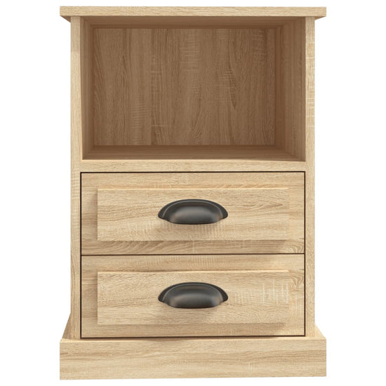 Nachtkastjes 2 st 43x36x60 cm sonoma eikenkleurig MeubelReus