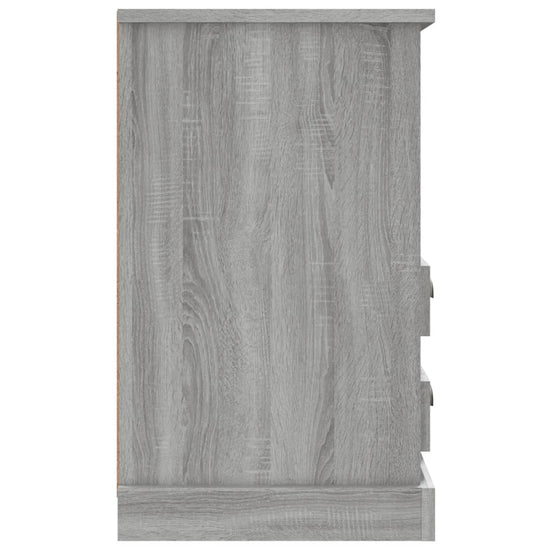 Nachtkastjes 2 st 43x36x60 cm grijs sonoma eikenkleurig MeubelReus