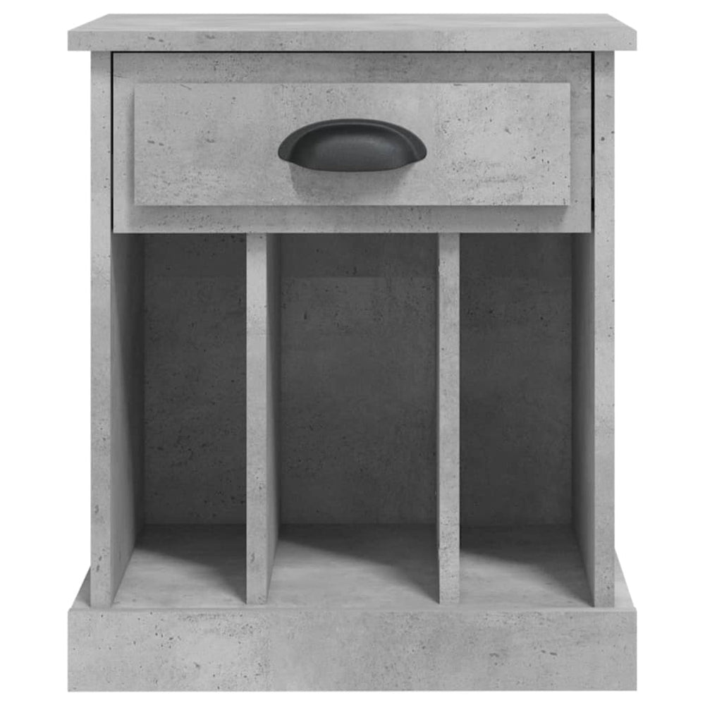 Nachtkastjes 2 st 43x36x50 cm betongrijs MeubelReus