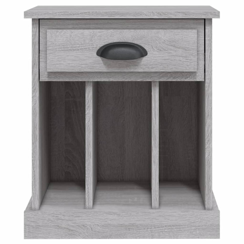 Nachtkastjes 2 st 43x36x50 cm grijs sonoma eikenkleurig MeubelReus