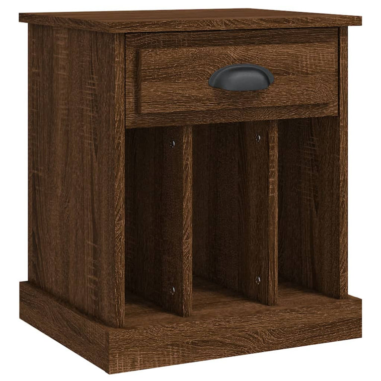 Nachtkastjes 2 st 43x36x50 cm bruin eikenkleur MeubelReus