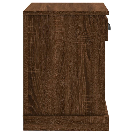 Nachtkastjes 2 st 43x36x50 cm bruin eikenkleur MeubelReus