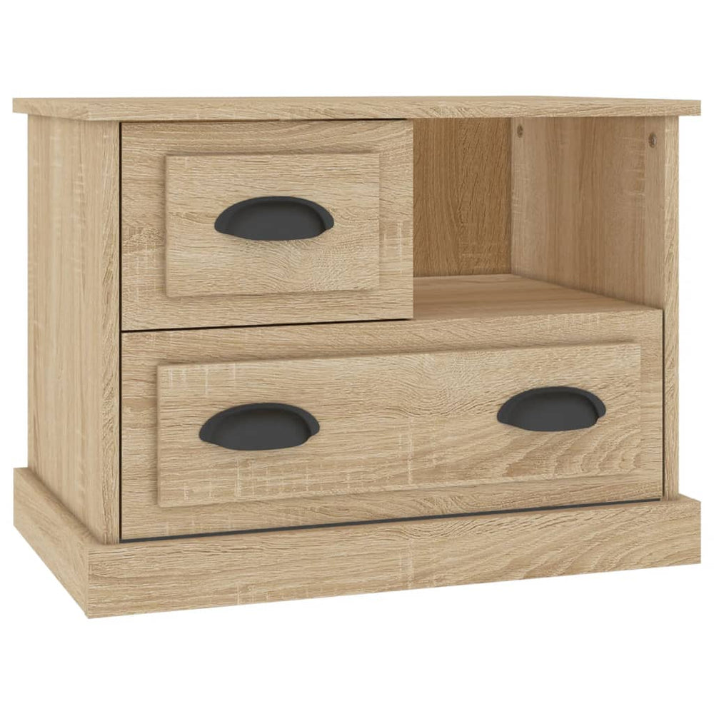 Nachtkastje 60x39x45 cm sonoma eikenkleurig MeubelReus