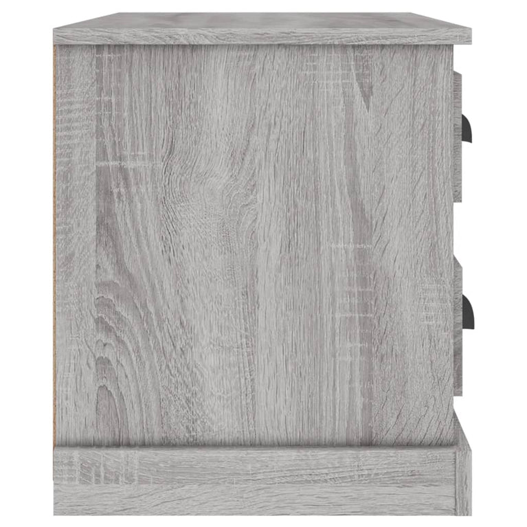 Nachtkastje 60x39x45 cm grijs sonoma eikenkleurig MeubelReus