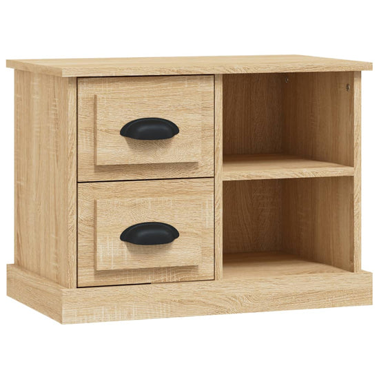 Nachtkastje 60x35,5x45 cm sonoma eikenkleurig MeubelReus